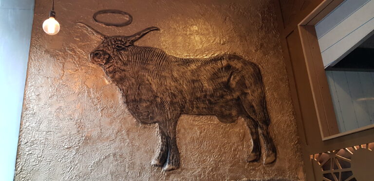 Touch Design 3d wall decor hand made gold effect